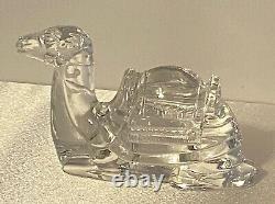 Waterford Crystal Nativity Collection, Camel Figurine, Mint Condition