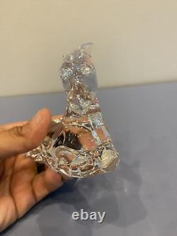 Waterford Crystal Nativity Collection Donkey Paperweight SIGNED WithLABEL 4.5L