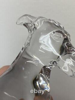 Waterford Crystal Nativity Collection Donkey Paperweight SIGNED WithLABEL 4.5L