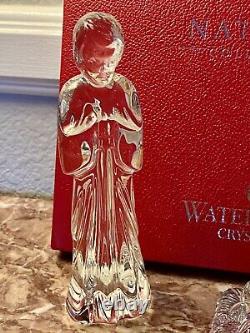 Waterford Crystal Nativity Collection The Holy Family figurine Set 3 Piece