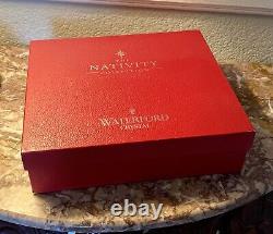 Waterford Crystal Nativity Collection The Holy Family figurine Set 3 Piece