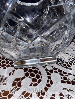Waterford Crystal ROSSAN Rose Bowl Vase 8 Large IRELAND. Rossan By Waterford