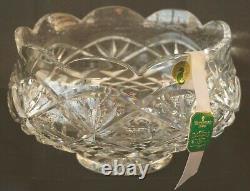 Waterford Crystal Romance of Ireland Collection 7 Round Bowl Original Box