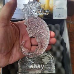 Waterford Crystal SEAHORSE Holland America Zuiderdam Exclusive 2001 RARE 124270