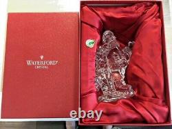 Waterford Crystal St. Nicholas Sculpture #140025 withBox Gorgeous