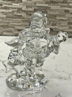 Waterford Crystal St. Nicholas Sculpture #140025 withBox Gorgeous