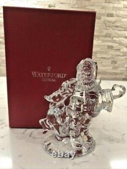 Waterford Crystal St. Nicholas Sculpture #140025 withBox Gorgeous