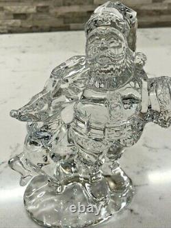 Waterford Crystal St. Nicholas Sculpture #140025 withBox Gorgeous