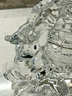 Waterford Crystal St. Nicholas Sculpture #140025 withBox Gorgeous