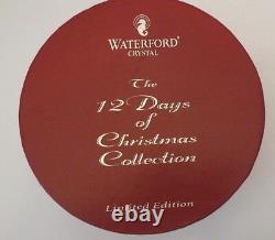 Waterford Crystal The 12 Days Of Christmas Collection Bell Limited Edition