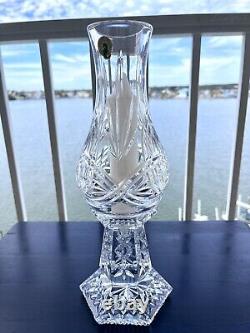 Waterford Crystal Trinity Knot 13 Hurricane Lamp Romance Of Ireland Collection