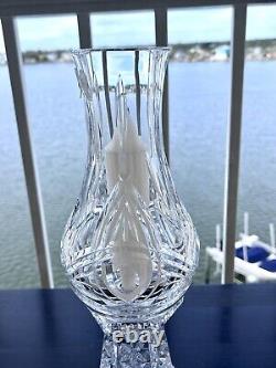 Waterford Crystal Trinity Knot 13 Hurricane Lamp Romance Of Ireland Collection