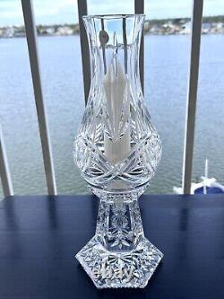 Waterford Crystal Trinity Knot 13 Hurricane Lamp Romance Of Ireland Collection