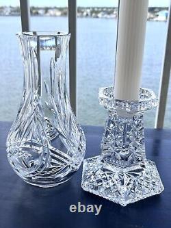 Waterford Crystal Trinity Knot 13 Hurricane Lamp Romance Of Ireland Collection