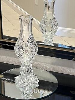 Waterford Crystal Trinity Knot 13 Hurricane Lamp Romance Of Ireland Collection