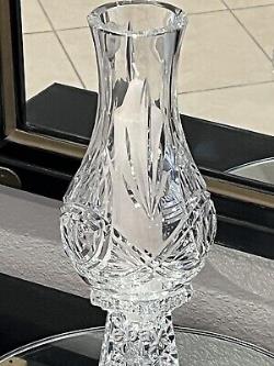 Waterford Crystal Trinity Knot 13 Hurricane Lamp Romance Of Ireland Collection