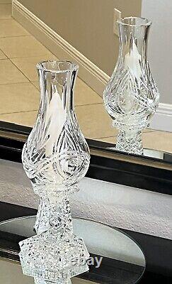 Waterford Crystal Trinity Knot 13 Hurricane Lamp Romance Of Ireland Collection