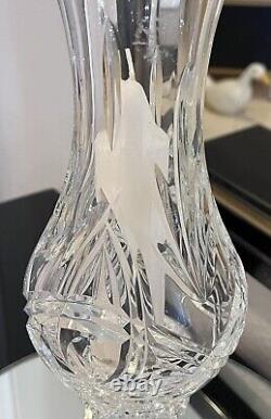 Waterford Crystal Trinity Knot 13 Hurricane Lamp Romance Of Ireland Collection