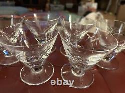 Waterford Crystal Vintage 3 1/2-inch Martini Glass 410-286 Set of 6