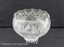 Waterford Crystal Wedding Bowl Designers Gallery Coll. Centerpiece Discontinued