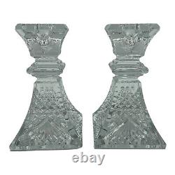Waterford Crystal Wedding Heirloom Collection 6 Candle Candlestick Set with Box