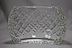 Waterford Curved Crystal Ashtray 7 L x 4.5 W x 2 H Made in Ireland No box