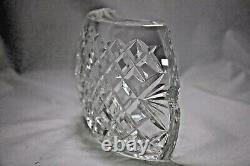 Waterford Curved Crystal Ashtray 7 L x 4.5 W x 2 H Made in Ireland No box