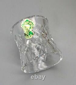 Waterford Cut Crystal Glass Comeragh Napkin Ring Set 6 Not Used in Original Box
