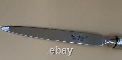 Waterford Desk Letter Opener, Clock, Business Card, Note & Pen Holder