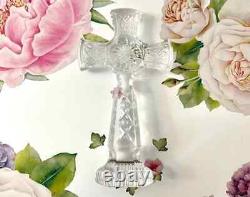 Waterford KILREE Crystal 9 Tall Spirituality Standing Cross #141993