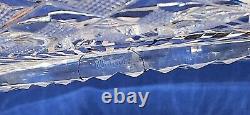 Waterford Kennedy Crystal Heritage Collection Rare Vintage Oval Bowl Excellent