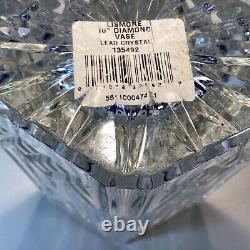Waterford Lismore 10 Diamond Lead Crystal Vase # 135492