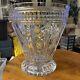 Waterford Millennium Series Crystal Champagne Ice Bucket 5 Toasts (tiny Chip)
