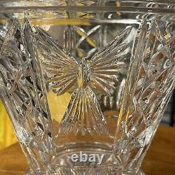 Waterford MILLENNIUM SERIES Crystal Champagne Ice Bucket 5 TOASTS (tiny chip)