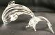 Waterford Made In Ireland & Lenox Crystal Figurines Dolphin No Box