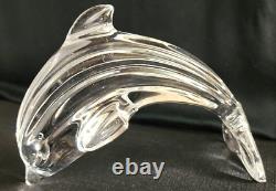 Waterford Made in Ireland & Lenox Crystal Figurines Dolphin No Box