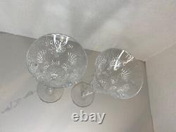 Waterford Millennium Collection Prosperity Toasting Flutes Crystal Ireland
