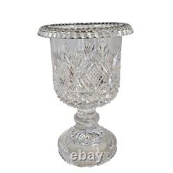Waterford Museum Collection Crystal Footed Turnover Ice Pail Bucket 13