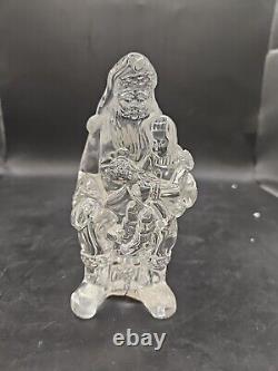 Waterford Santa Claus With Toy And Child Figurine Made In Ireland