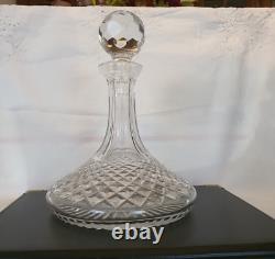 Waterford Ship's Decanter. Alana. Signed Waterford