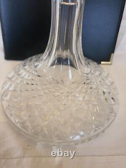 Waterford Ship's Decanter. Alana. Signed Waterford