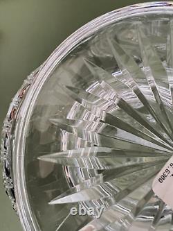 Waterford Signed Master Cutters Collection Cut Crystal Pedestal Footed Bowl 10'