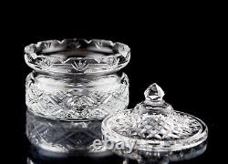 Waterford Society Samuel Miller Collection Butter Dish Jar & Lid Vintage Crystal