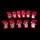 Waterford Twelve Days Of Christmas Ornaments Lot Of Eleven In The Series