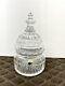 Waterford Us Capitol Crystal Biscuit Jar Withlid Signed Made In Ireland Ml
