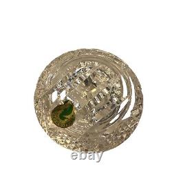 Waterford US Capital Dome Solid Crystal Paperweight Collectible 5H New Original