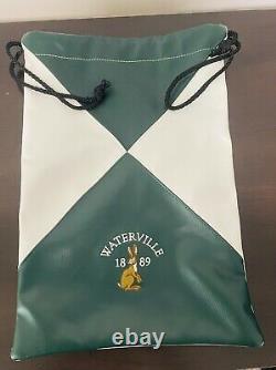 Waterville 1889 Ireland Leather Golf Tote Bag Embroidered Collectible Course