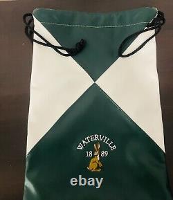 Waterville 1889 Ireland Leather Golf Tote Bag Embroidered Collectible Course