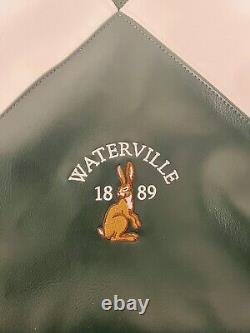 Waterville 1889 Ireland Leather Golf Tote Bag Embroidered Collectible Course